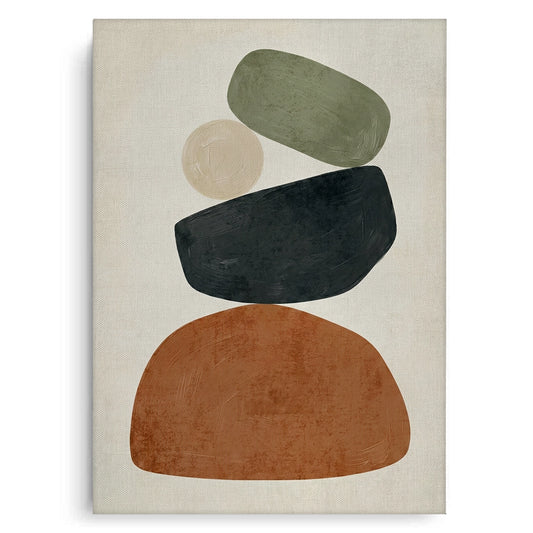 Boho Pebble Balance - Canvas