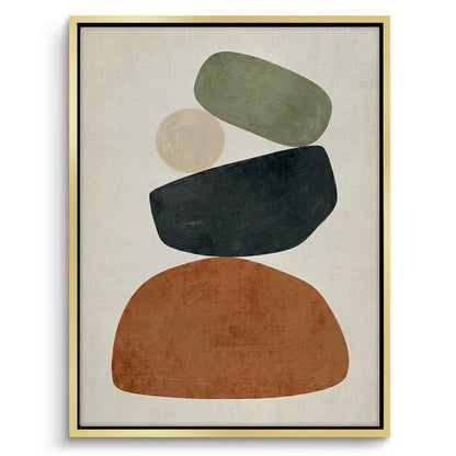 Boho Pebble Balance - Canvas