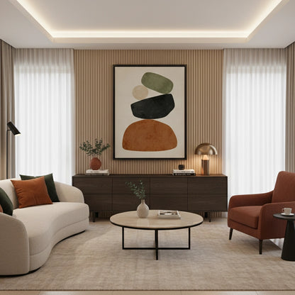 Boho Pebble Balance - Canvas