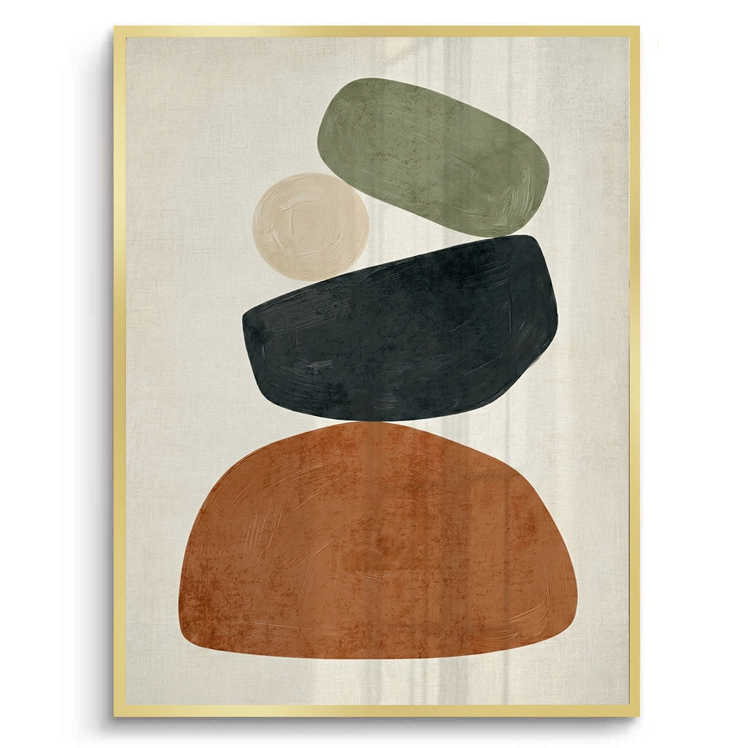 2Boho Pebble Balance - Fine Art