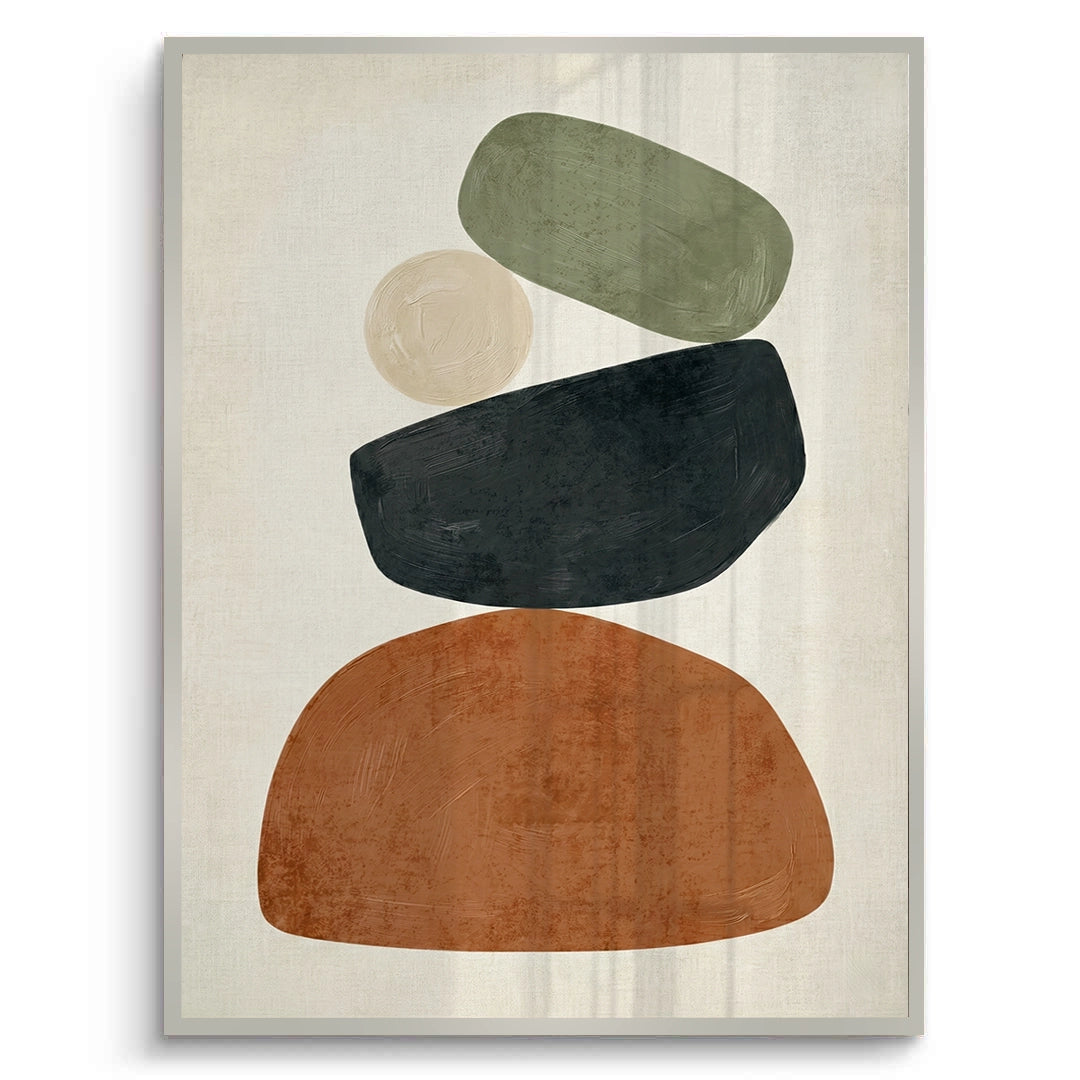 2Boho Pebble Balance - Fine Art