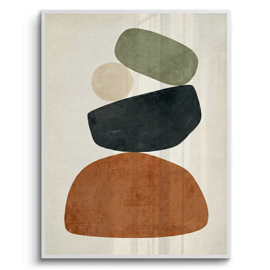 Boho Pebble Balance - Fine Art