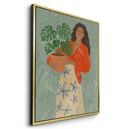 Boho Plant Lady - Canvas