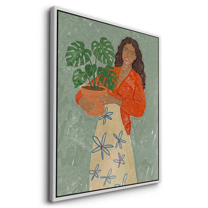 Boho Plant Lady - Canvas