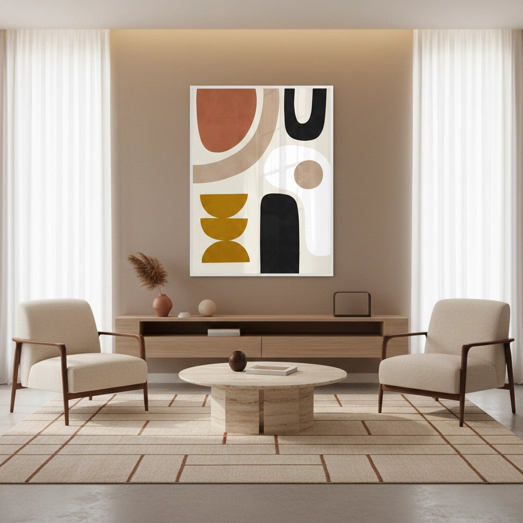 2Boho Terracotta - Fine Art