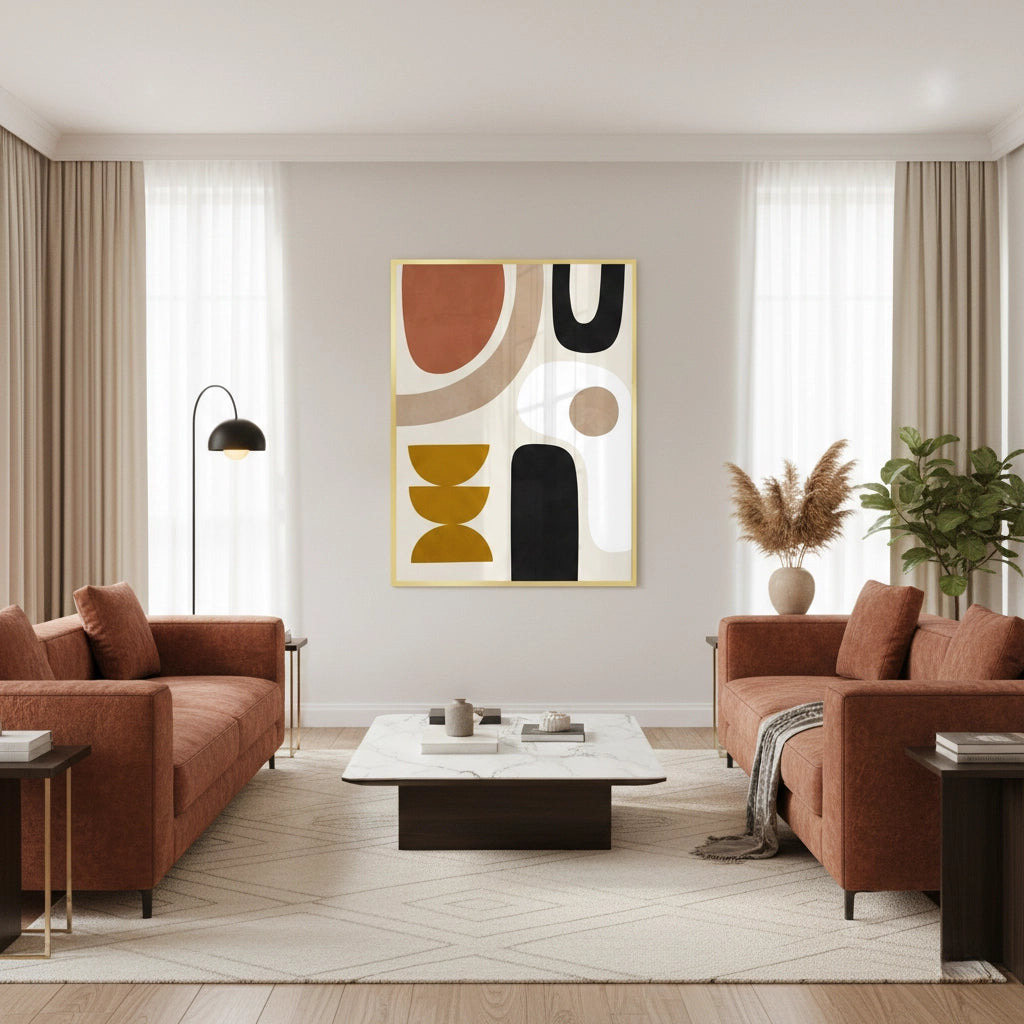 2Boho Terracotta - Fine Art