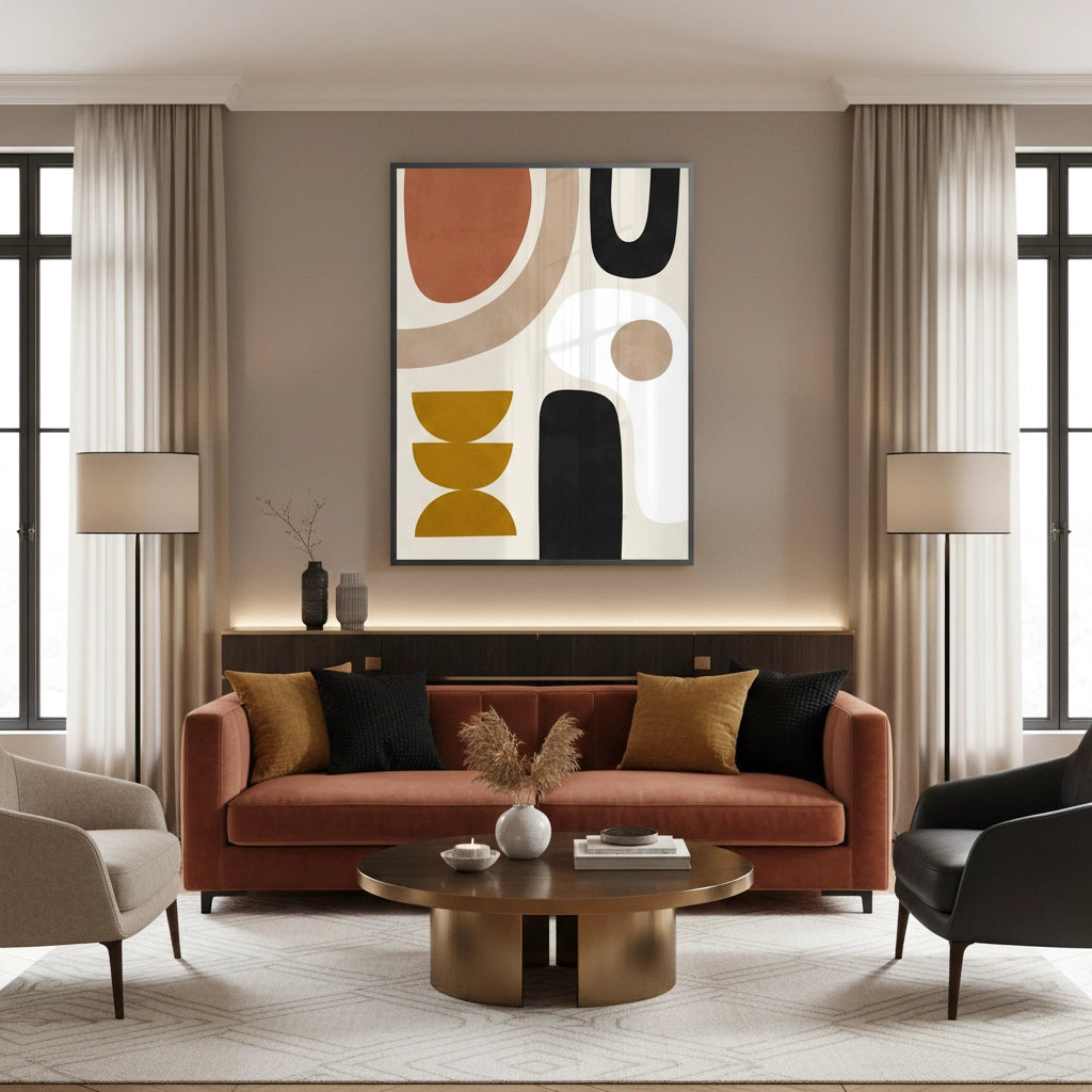 2Boho Terracotta - Fine Art