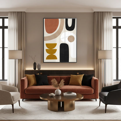 Boho Terracotta - Fine Art