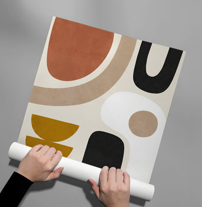 Boho Terracotta - Poster