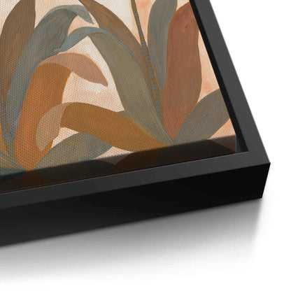 Boho Terracotta Floral - Canvas