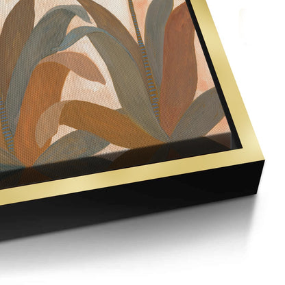 Boho Terracotta Floral - Canvas