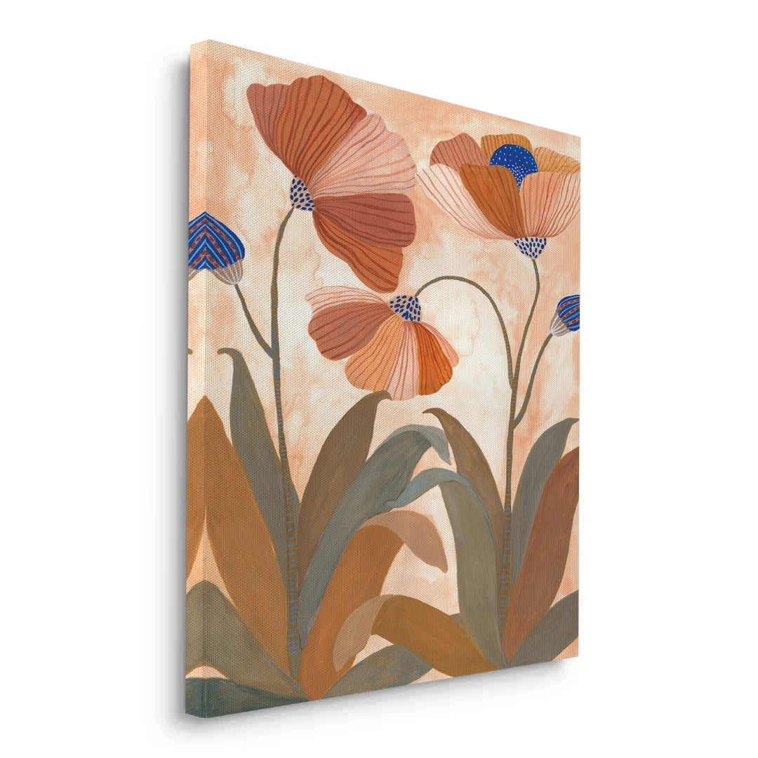 2Boho Terracotta Floral - Canvas