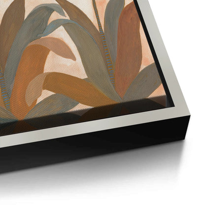 Boho Terracotta Floral - Canvas