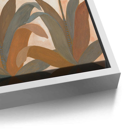 Boho Terracotta Floral - Canvas