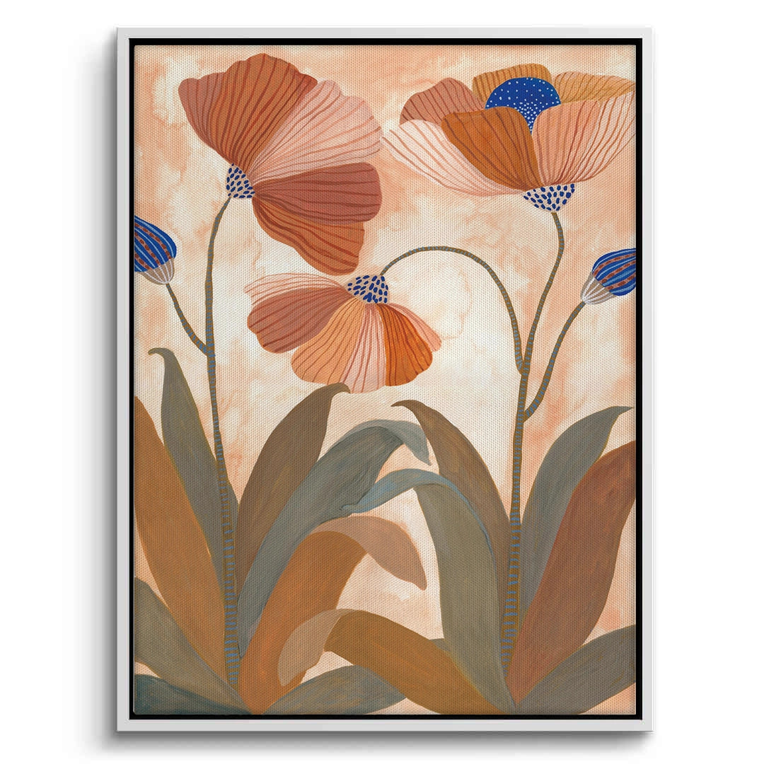 2Boho Terracotta Floral - Canvas