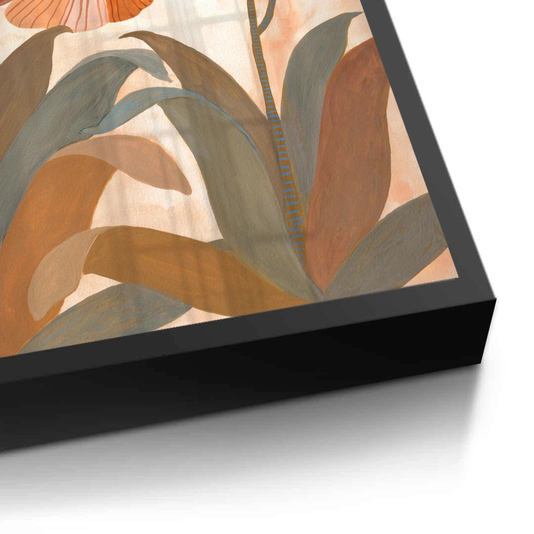 2Boho Terracotta Floral - Fine Art