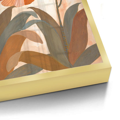 Boho Terracotta Floral - Fine Art