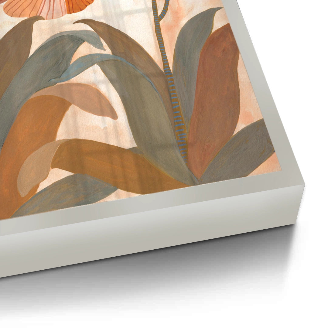 2Boho Terracotta Floral - Fine Art