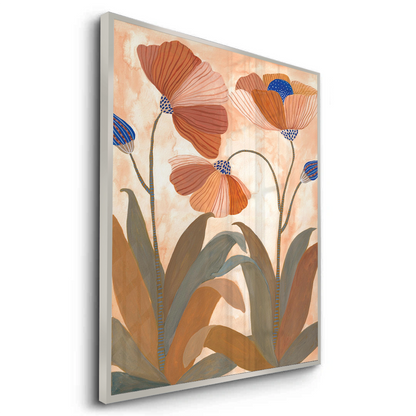 Boho Terracotta Floral - Fine Art