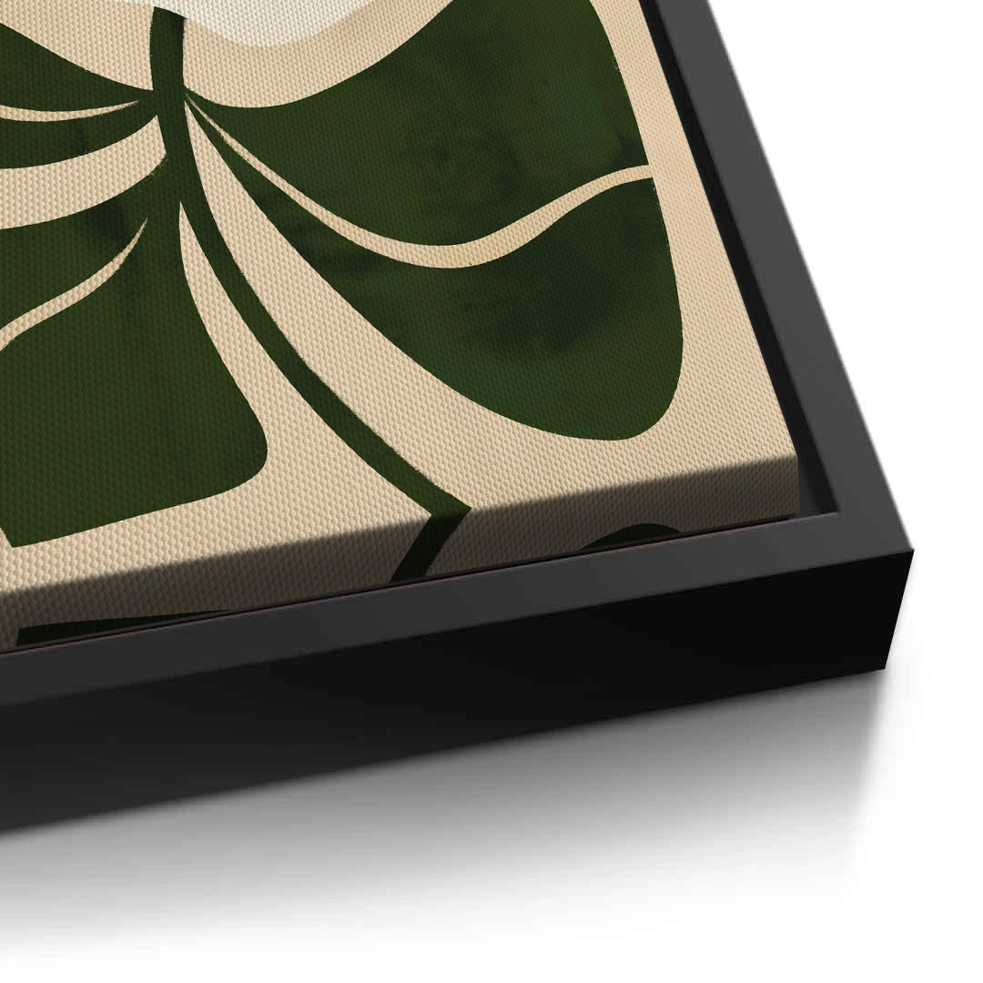 2Boho White Bloom - Canvas