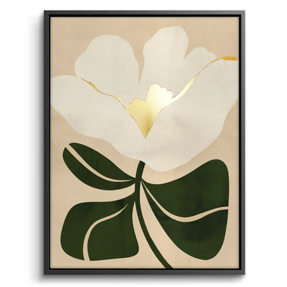 Boho White Bloom - Canvas