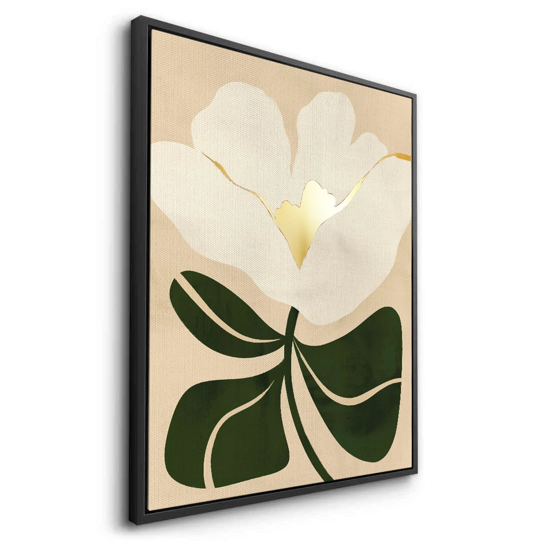 2Boho White Bloom - Canvas