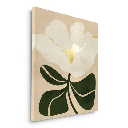 Boho White Bloom - Canvas