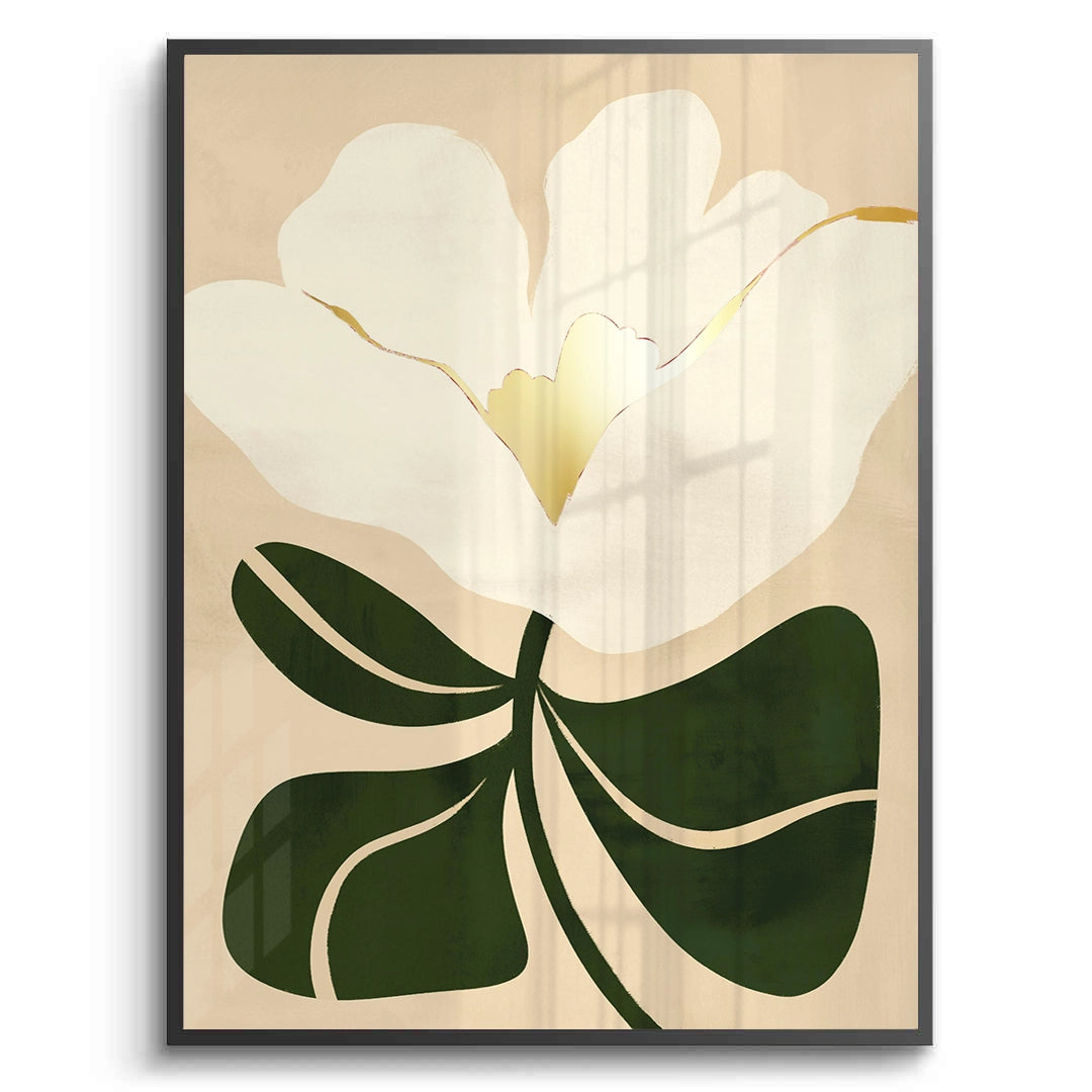 2Boho White Bloom - Fine Art