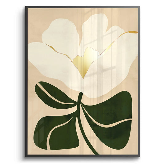 Boho White Bloom - Fine Art