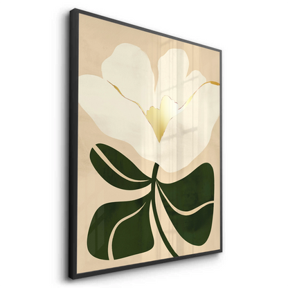 Boho White Bloom - Fine Art