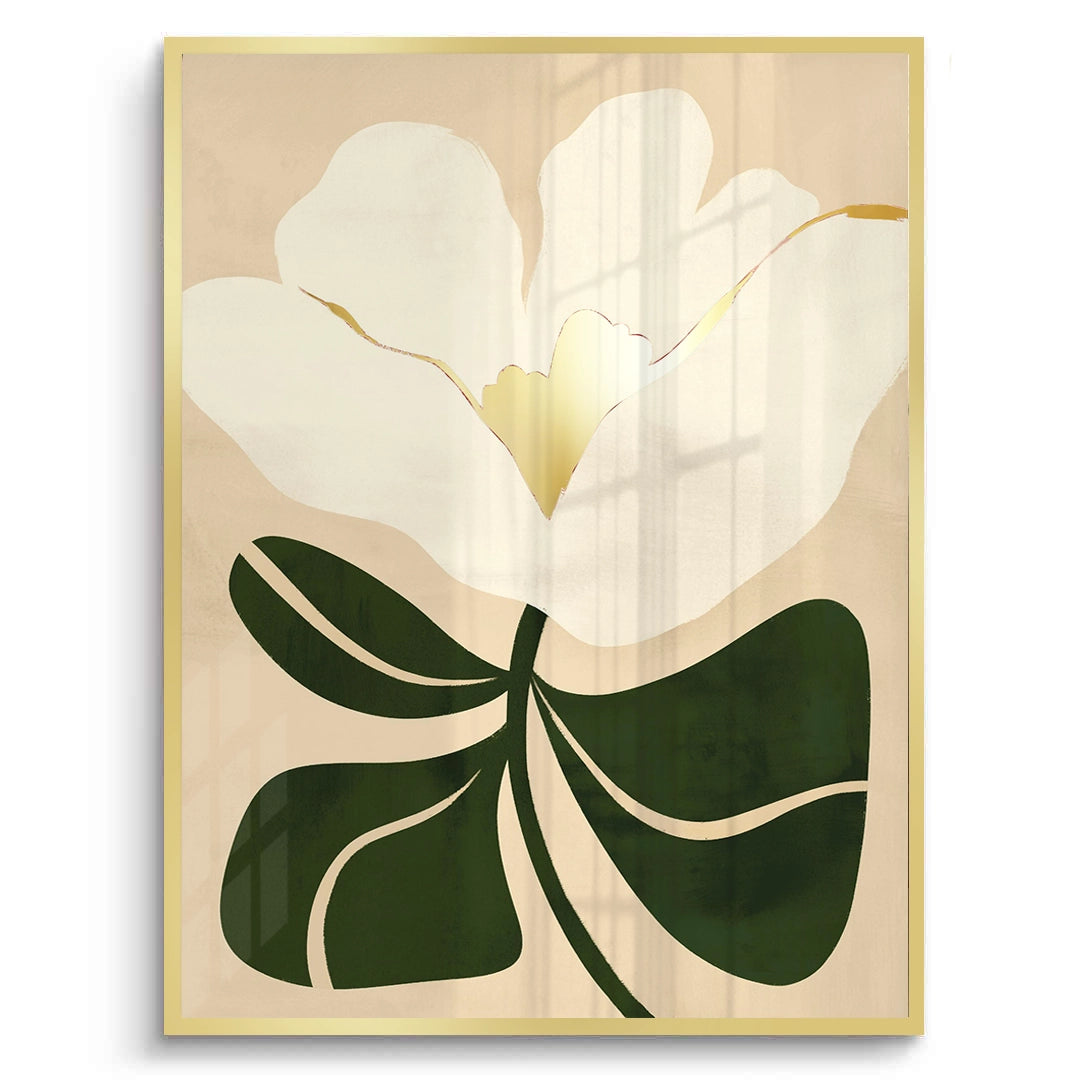 2Boho White Bloom - Fine Art