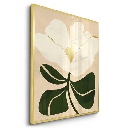 Boho White Bloom - Fine Art