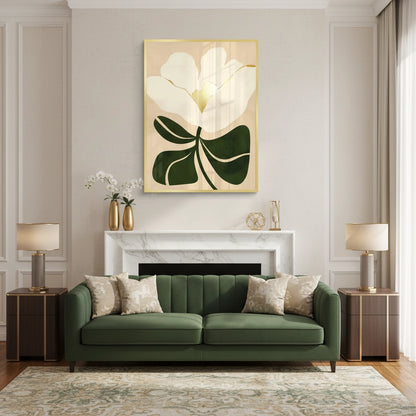 Boho White Bloom - Fine Art