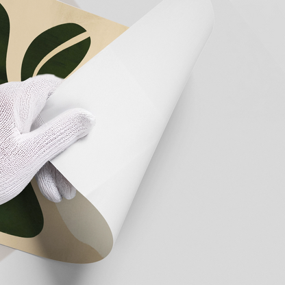 Boho White Bloom - Poster