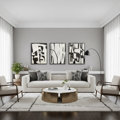 Bold Black Gesture Set of 3 #BBGE220