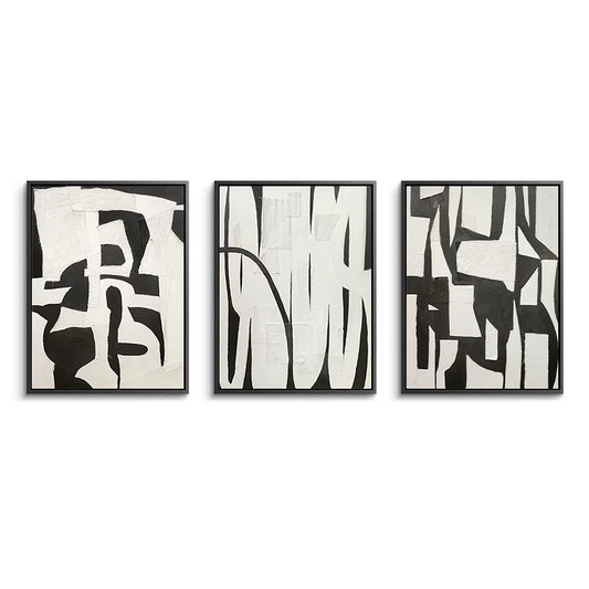 Bold Black Gesture Set of 3 #BBGE220