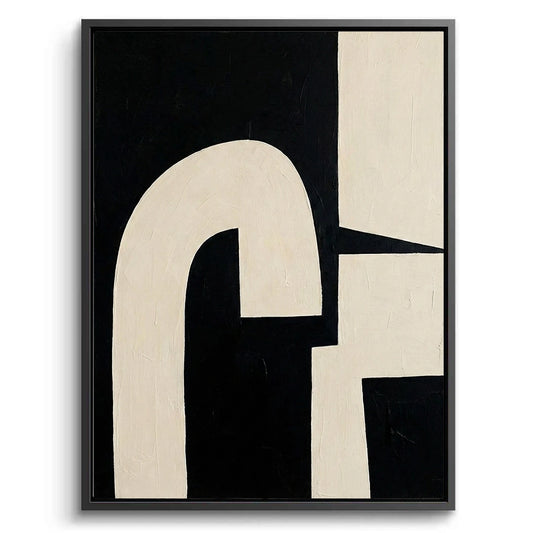Bold Curvilinear Painting #TBCU440