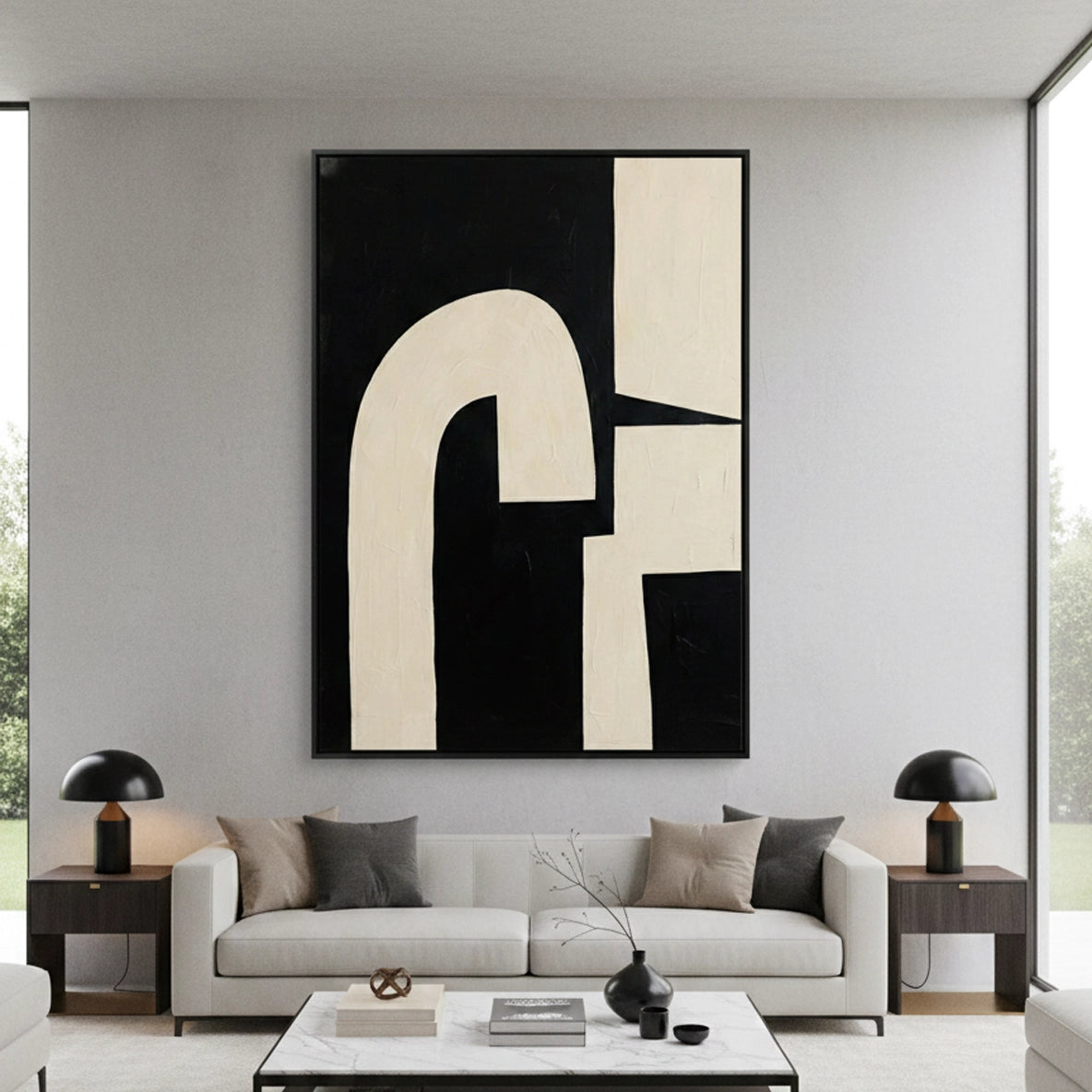 2Bold Curvilinear Painting #TBCU440