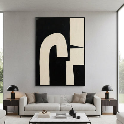 Bold Curvilinear Painting #TBCU440