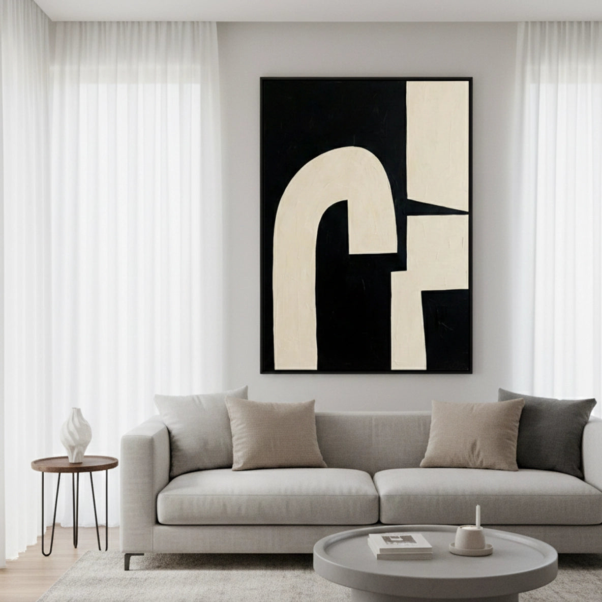 2Bold Curvilinear Painting #TBCU440