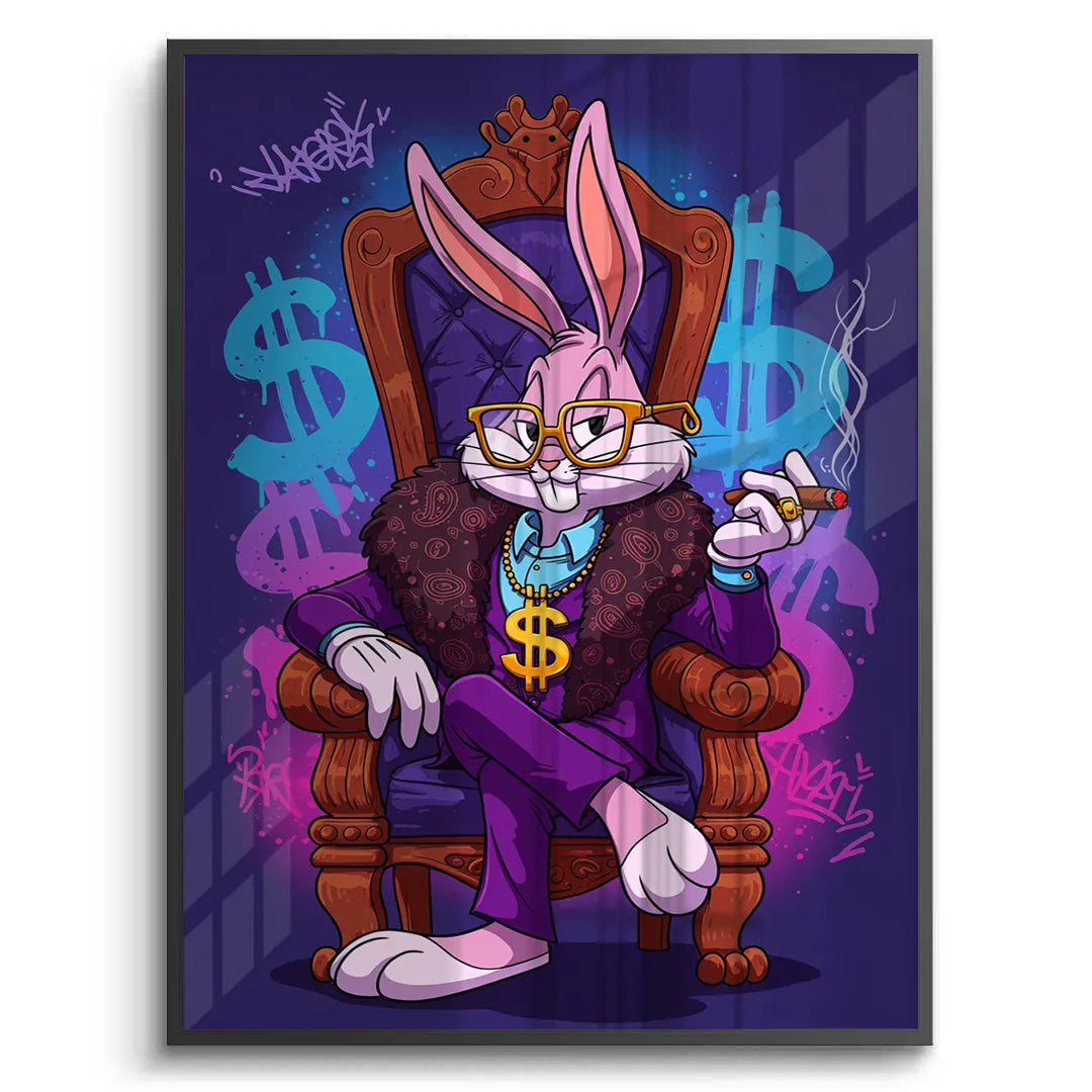 2Boss Bunny - Fine Art