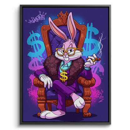 Boss Bunny - Canvas