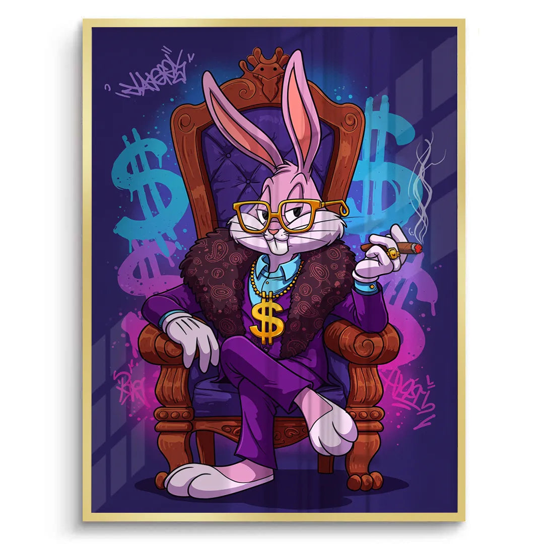 2Boss Bunny - Fine Art