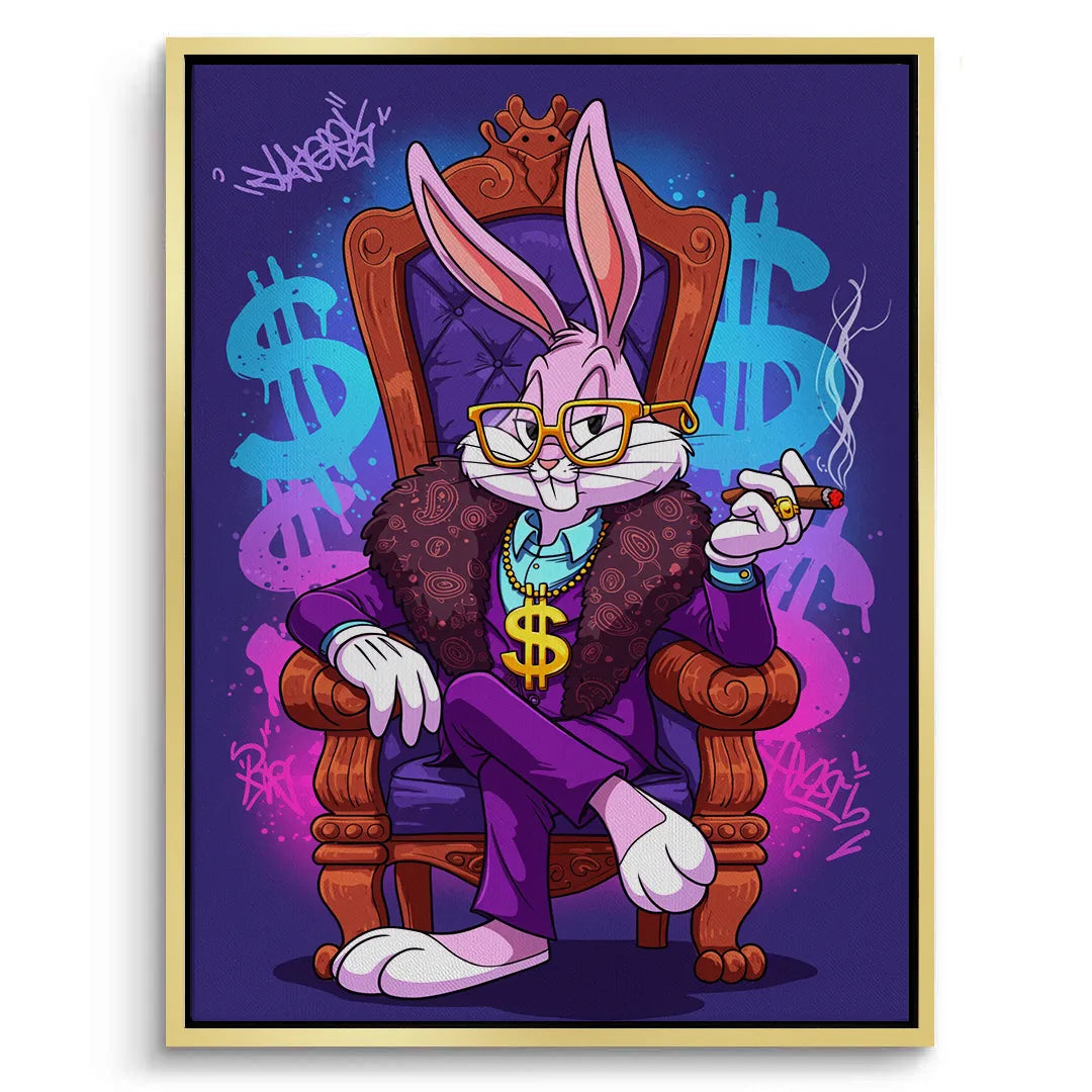 2Boss Bunny - Canvas