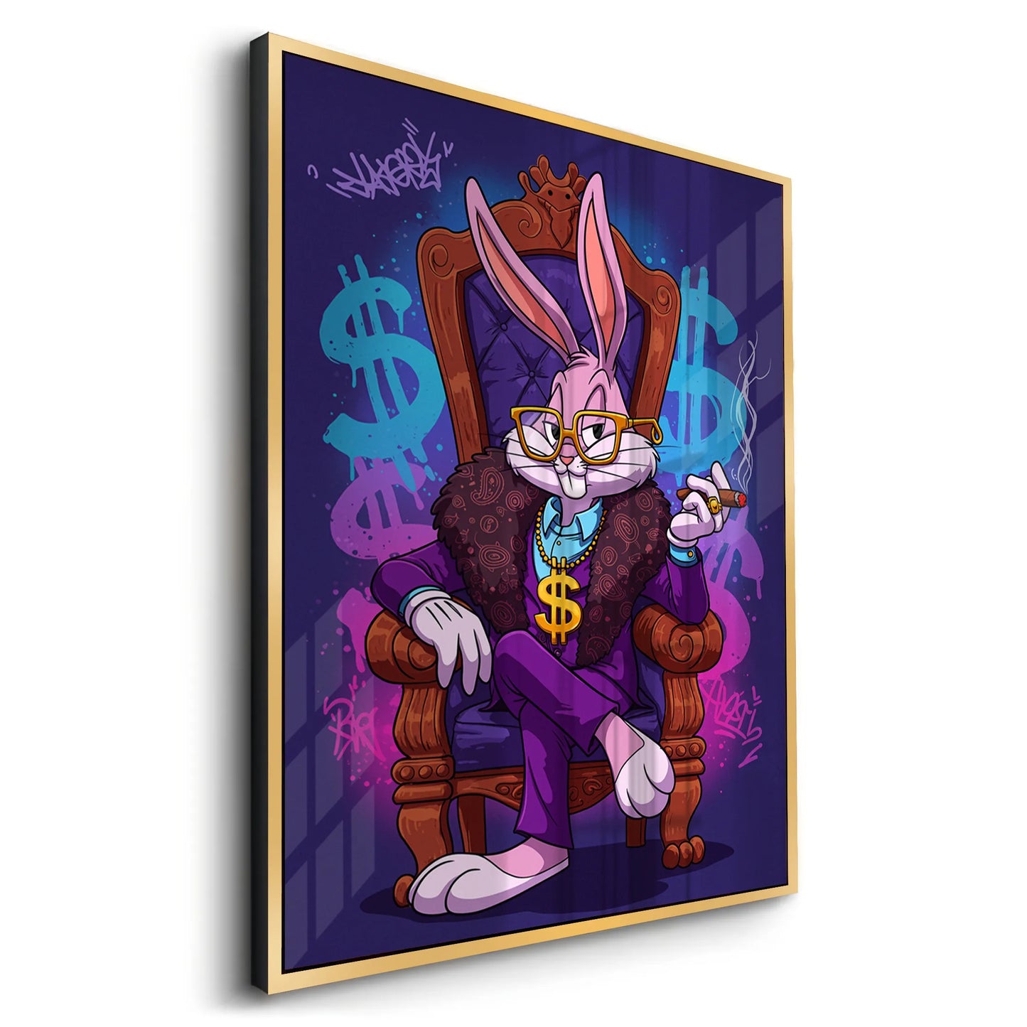 2Boss Bunny - Acrylic