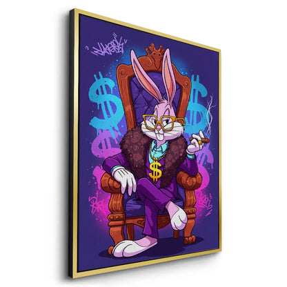 Boss Bunny - Canvas
