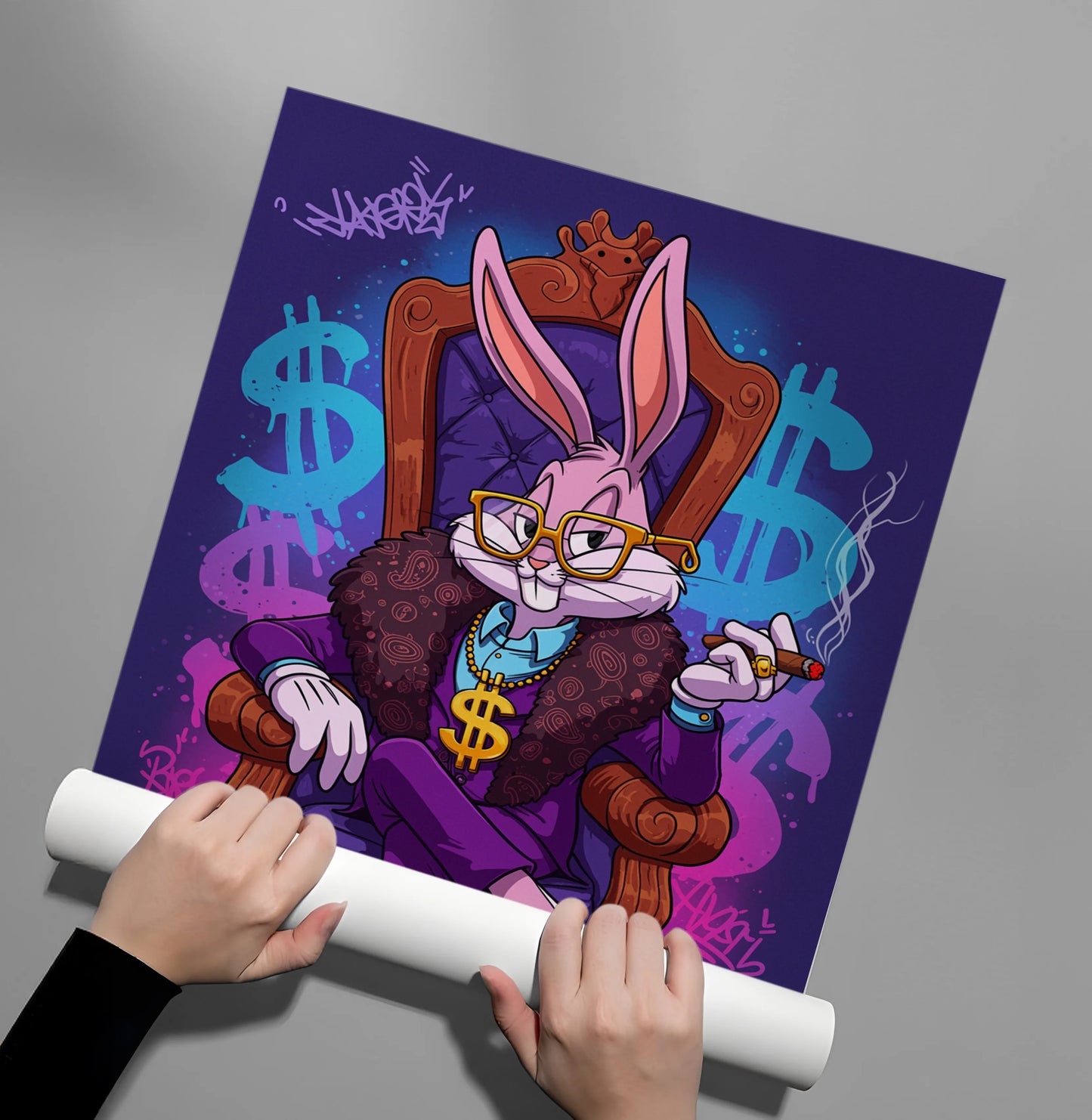 2Boss Bunny - Poster