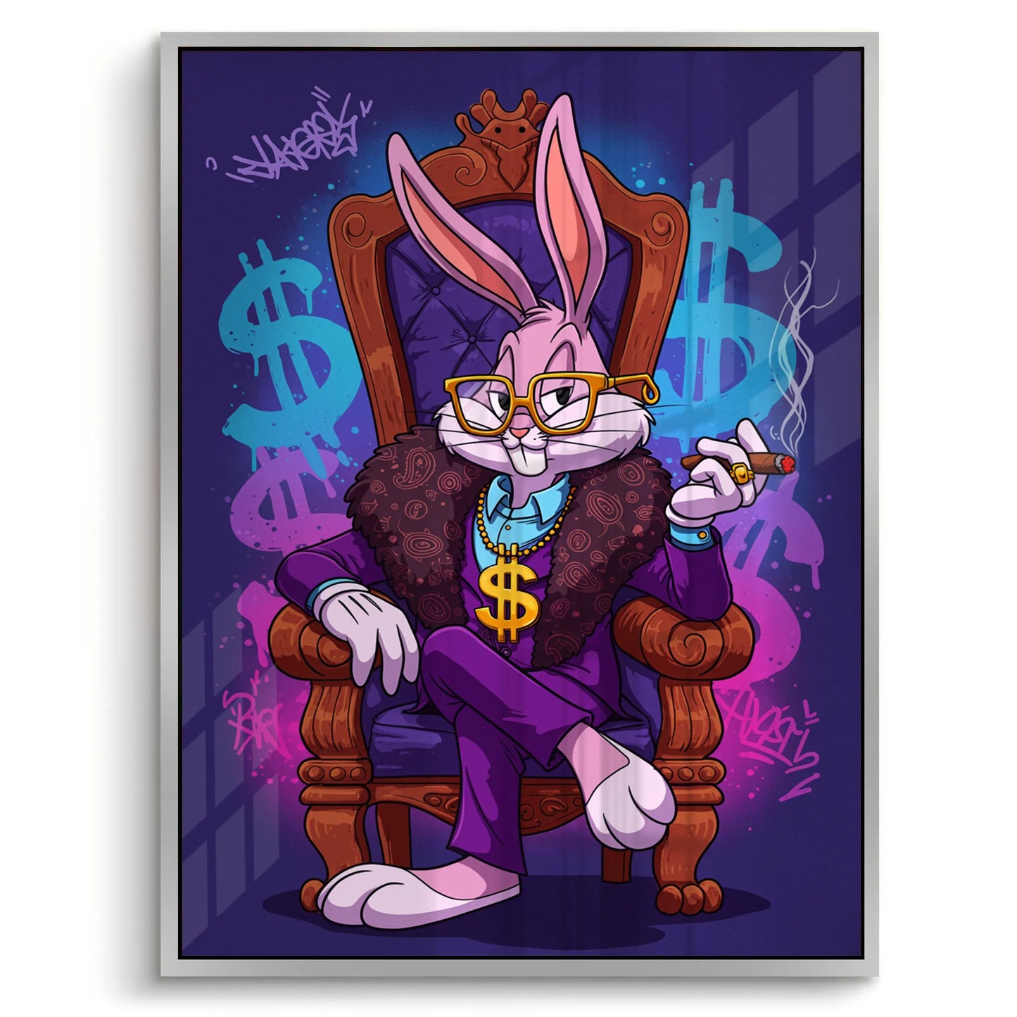 2Boss Bunny - Acrylic