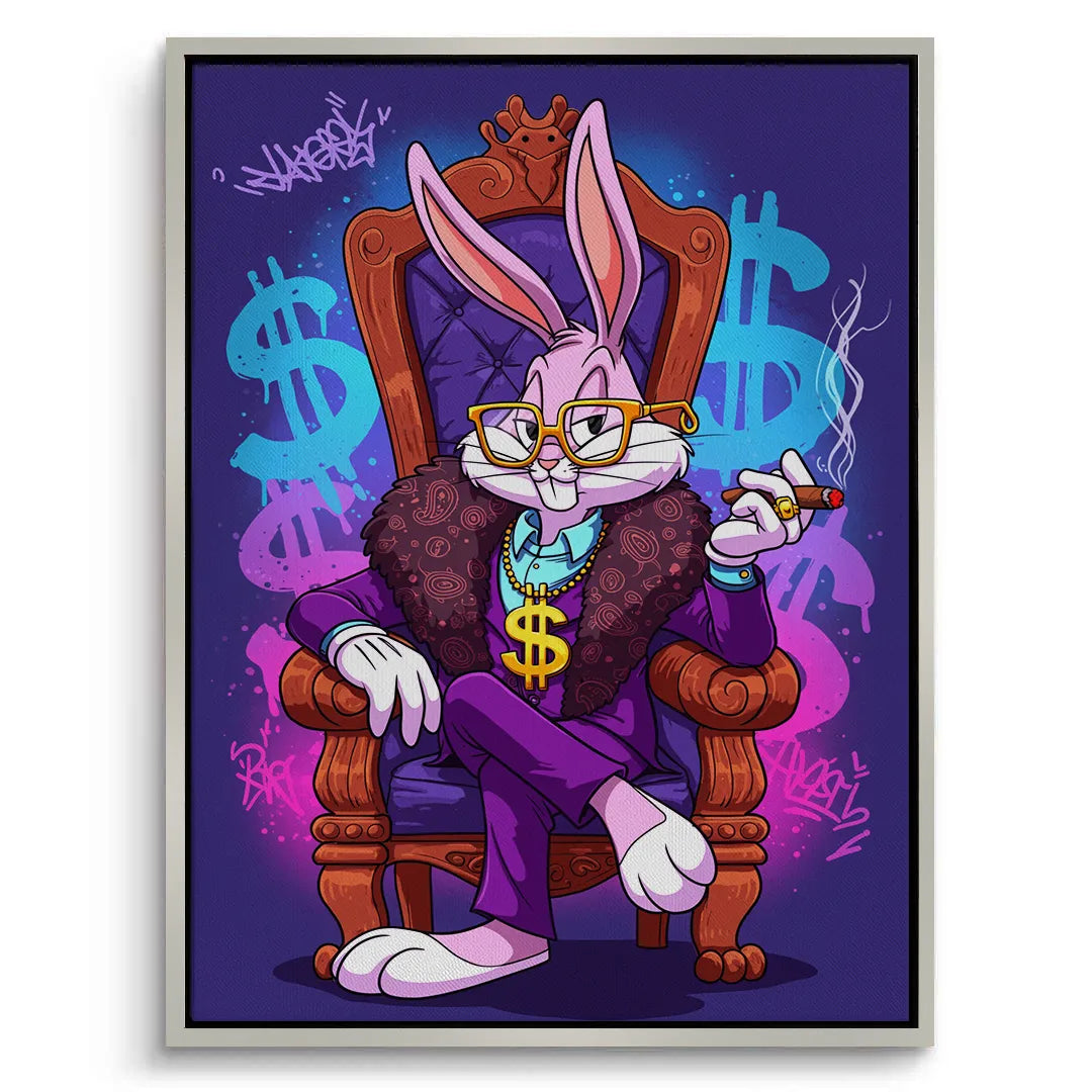 2Boss Bunny - Canvas