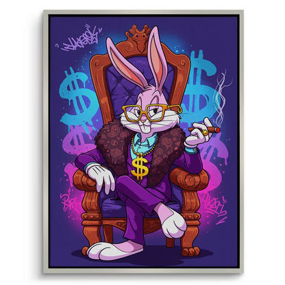 Boss Bunny - Canvas